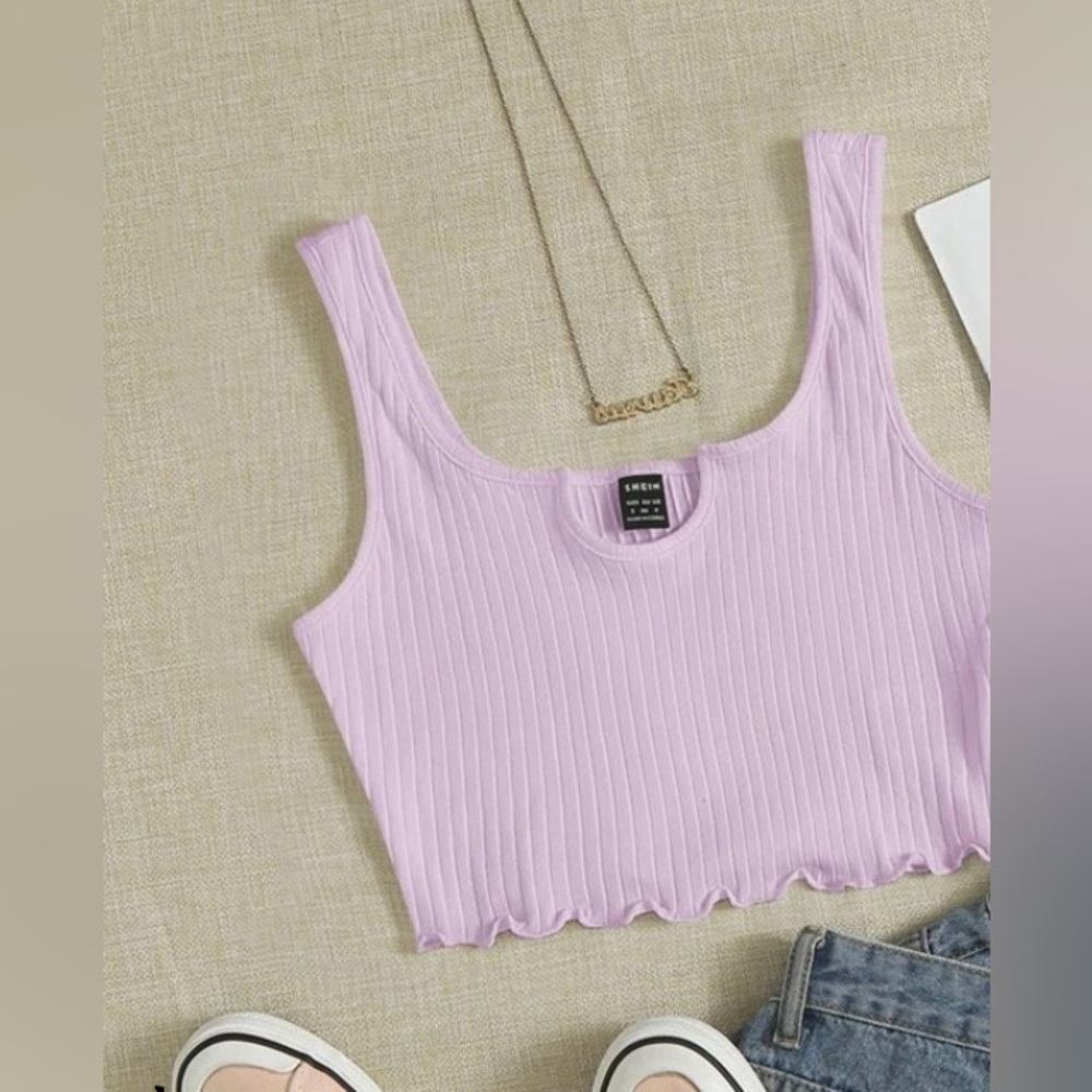 Pastel purple shein shirt💜